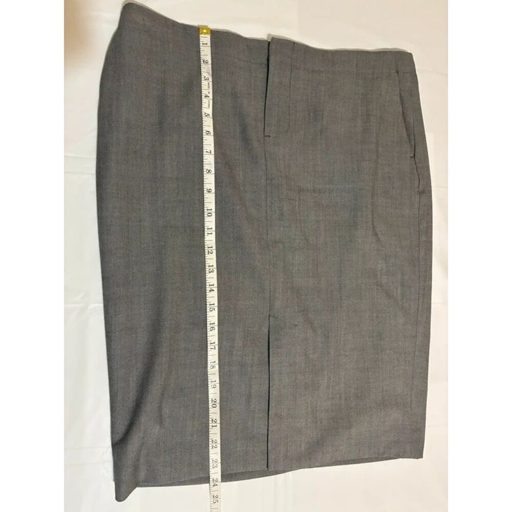 Banana Republic Knee Length Wool Pencil Skirt sz 10 - Picture 9 of 9